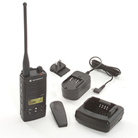 Radius CP125 radio and charger